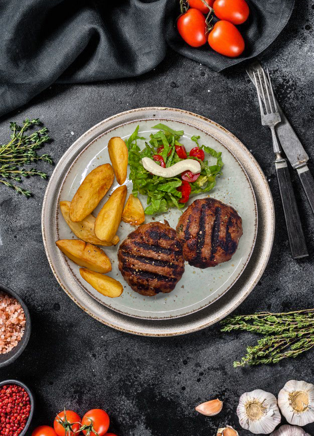 Greek burger, Ταβέρνα Αντρέας Αγία Τριάδα Ρέθυμνο, Παραδοσιακή ταβέρνα & κρητική κουζίνα, Κρητικό Φαγητό, Τοπική κουζίνα, Andreas Tavern – Agia Triada Rethymno, Traditional tavern & Cretan cuisine in Rethymno, Andreas Tavern – Traditionelle Taverne & kretische Küche in Rethymno, Taverne Andreas – Taverne traditionnelle et cuisine crétoise à Réthymnon